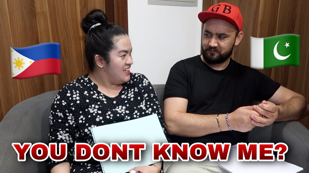 ALAM KAYA NG ASAWA KONG PAKISTANI ANG ANNIVERSARY NAMIN? HOW WELL DO WE KNOW EACH OTHER CHALLENGE