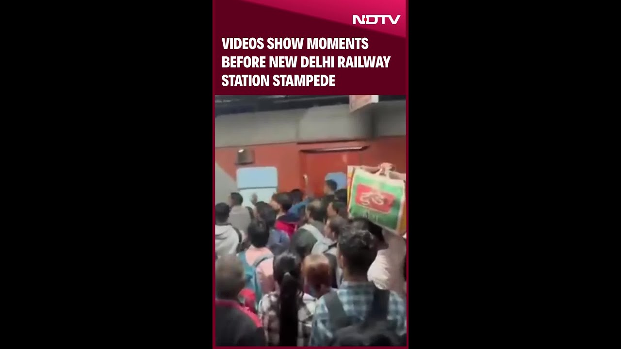 New Delhi Station Stampede | Videos Show Moments Before New Delhi Railway Station Stampede