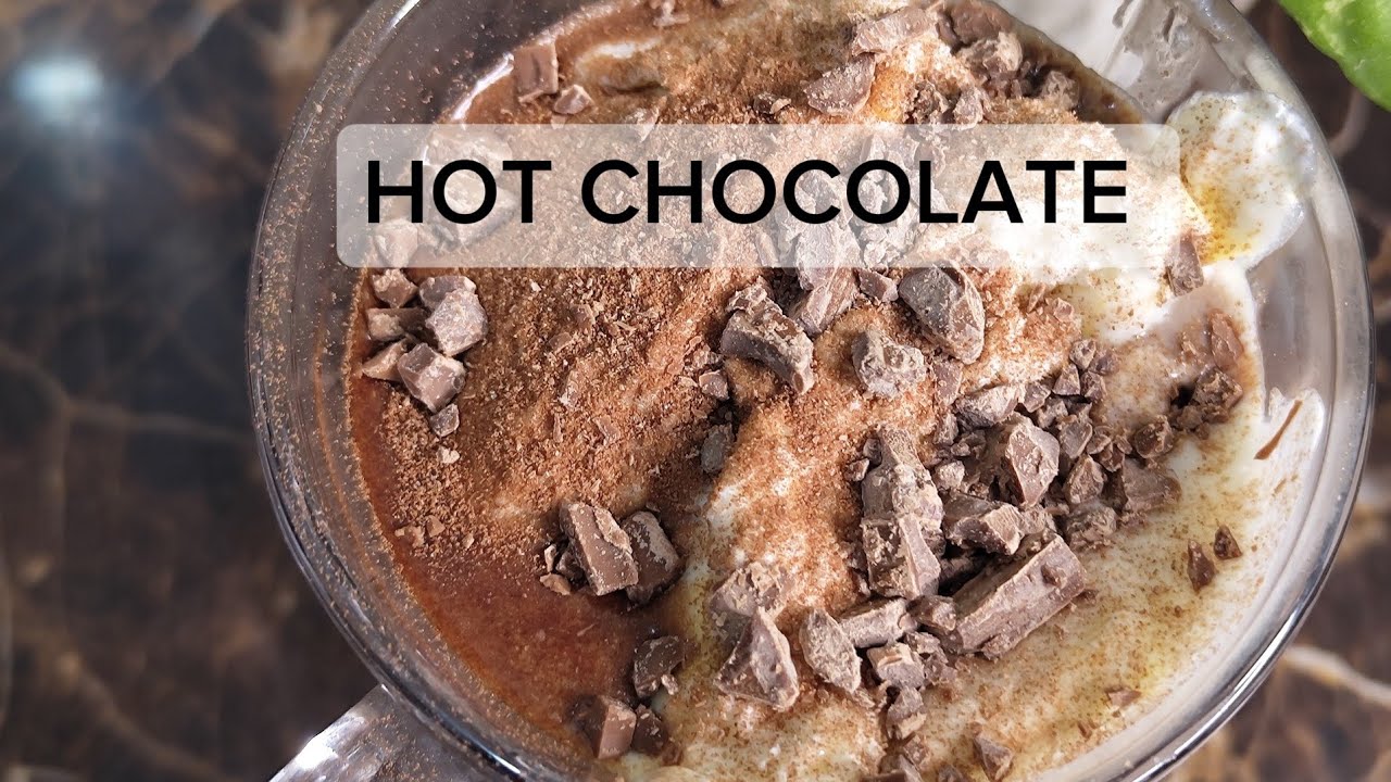 হট চকলেট | The CREAMIEST Hot Chocolate You'll Ever Make at Home | Cozy Winter Special Drink☕️