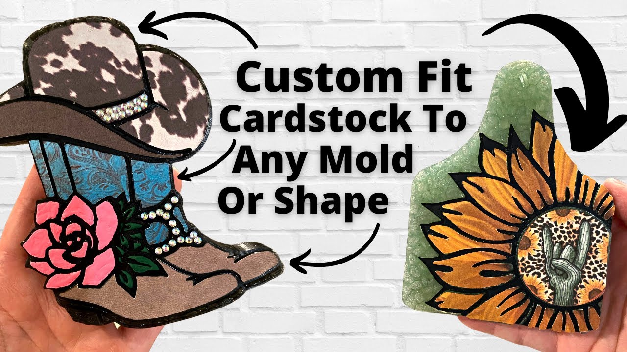 Car Freshie Cardstock | Create Custom Fit Designs For Any Shape or Mold #diy #carfreshener #craft