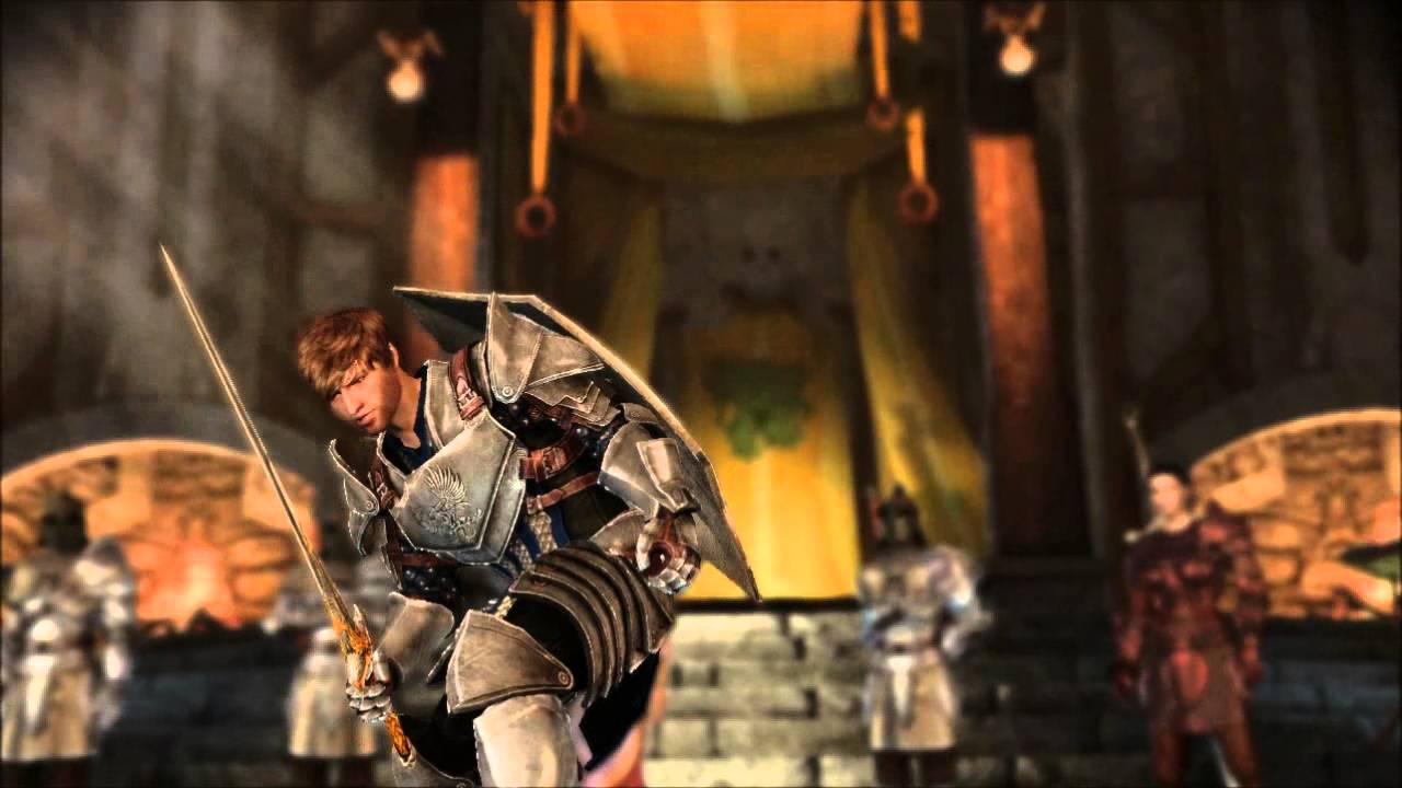 Alistair Vs Loghain cutscene