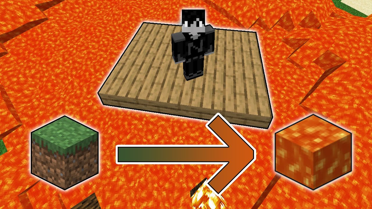 Completo Minecraft, ma il PAVIMENTO &egrave; LAVA (pt 1)