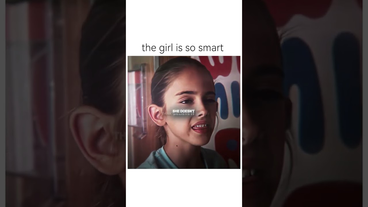 She is very clever 😭