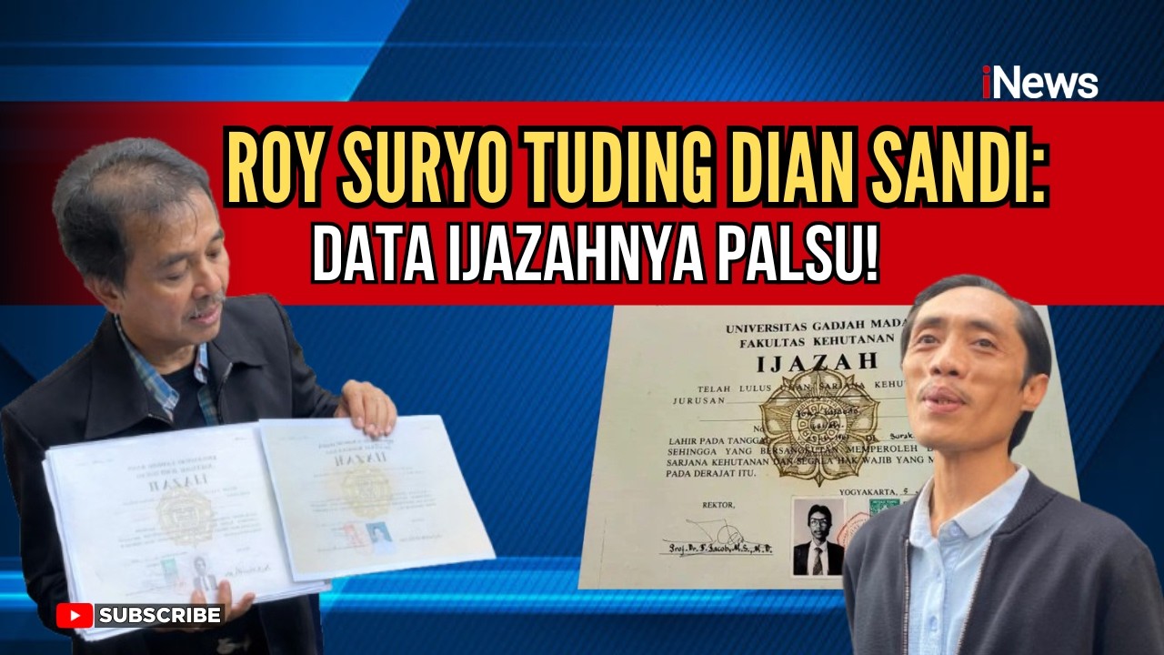 Kasus Ijazah Jokowi Memanas! Roy Suryo Tuding Data Versi Dian Sandi Palsu: “Itu Bohong!”