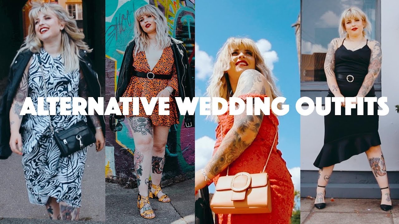 'Alternative' Wedding guest outfits