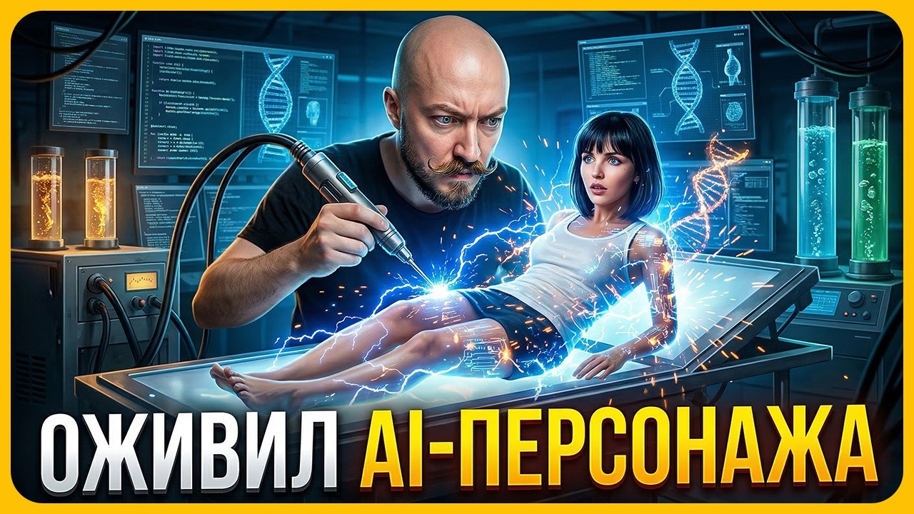 Я создал AI-персонажа с голосом и эмоциями — вот как