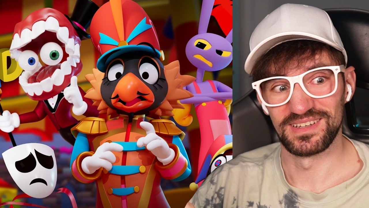 Krasser THE AMAZING DIGITAL CIRCUS Song! | THE MERRY-GO-ROUND | Reaction