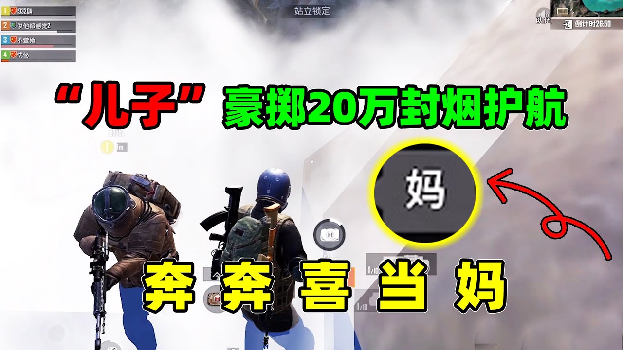 还有这等好事？“儿子”豪掷20万烟雾弹给我护航，老母亲甚感欣慰【奔奔解说】
