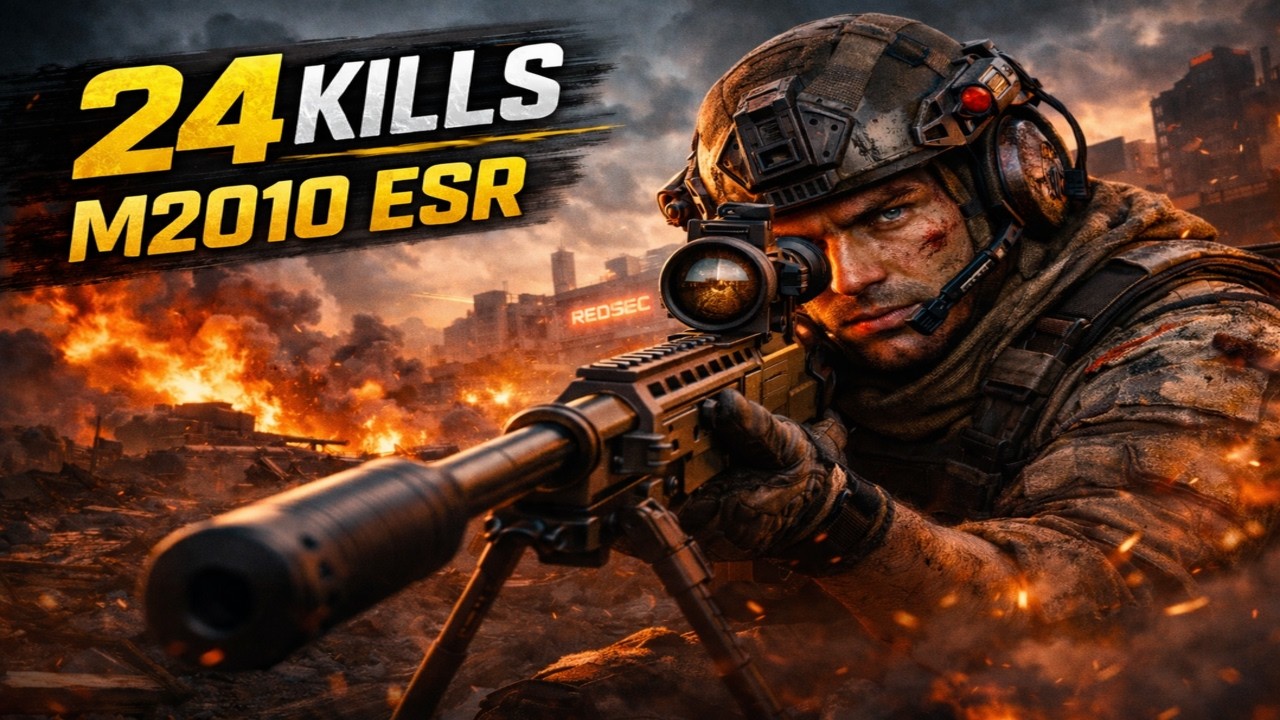 REDSEC 24 KILLS - meta sniper (Battlefield 6)