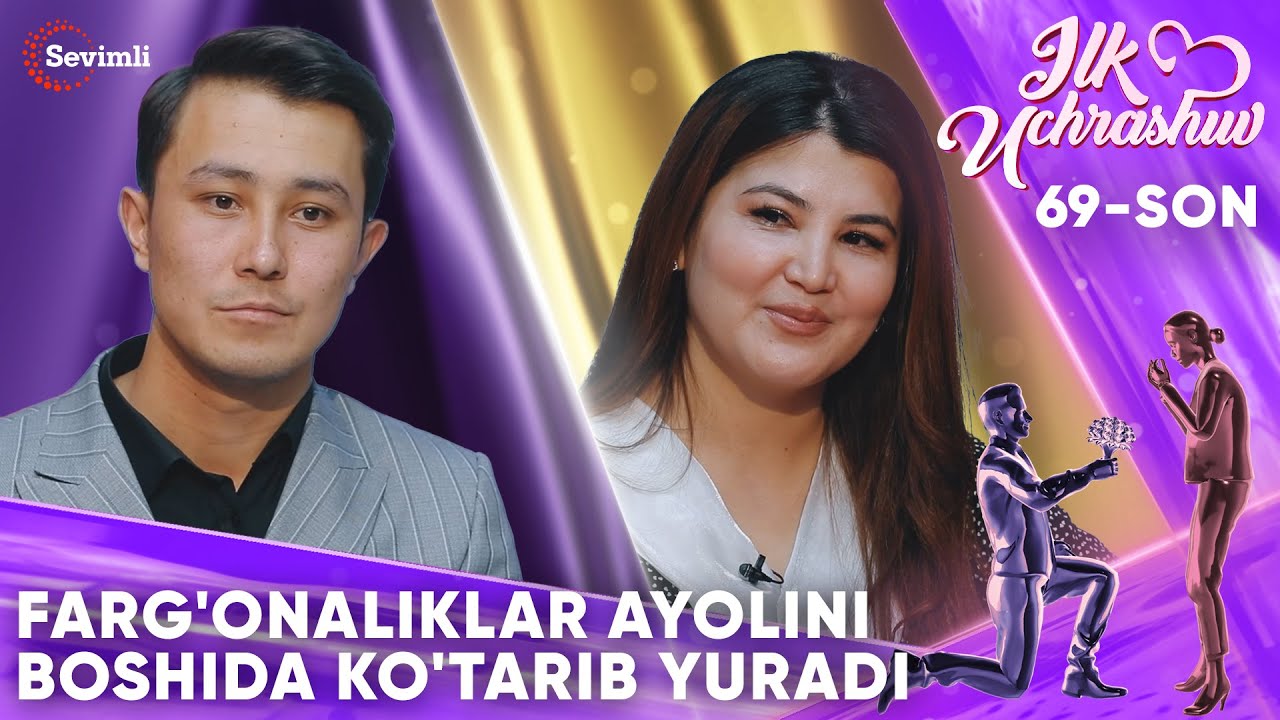 ILK UCHRASHUV 69-SON FARG'ONALIKLAR AYOLINI BOSHIDA KO'TARIB YURADI