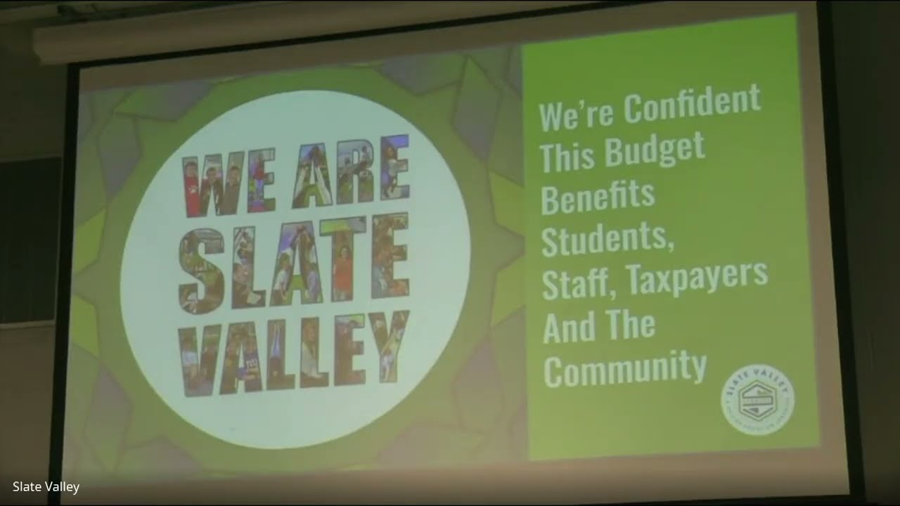 Slate Valley Unified Union Annual Meeting - February 19, 2026