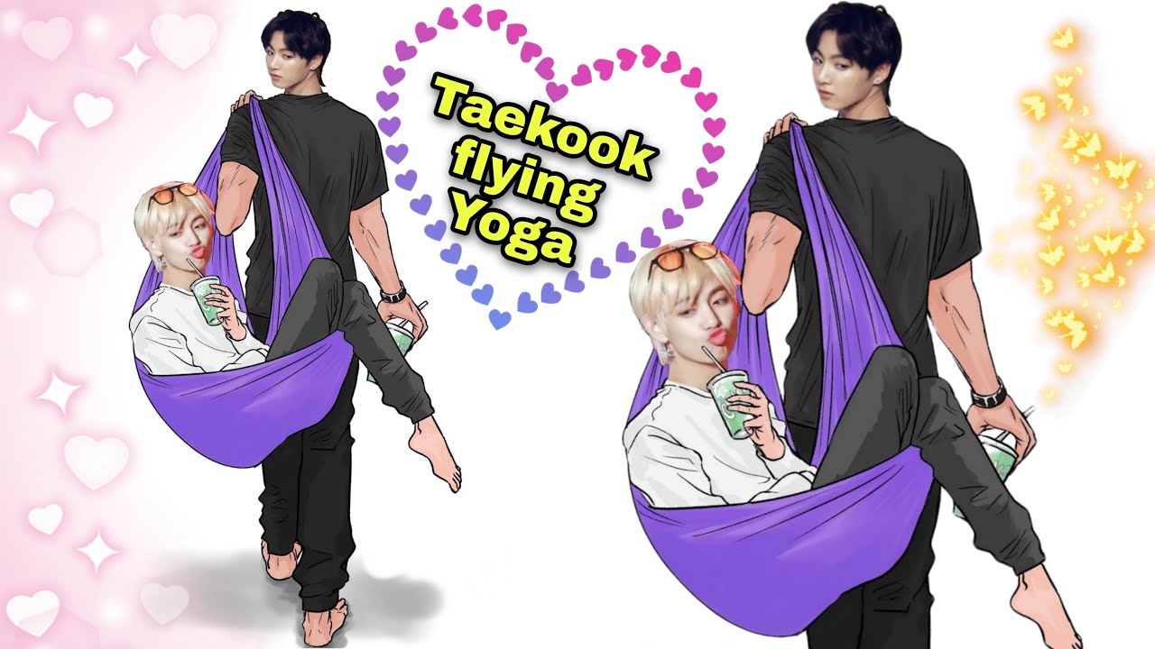 Taekook Flying Yoga 🧘‍♀️ // часть-4 // Дубляж на хинди