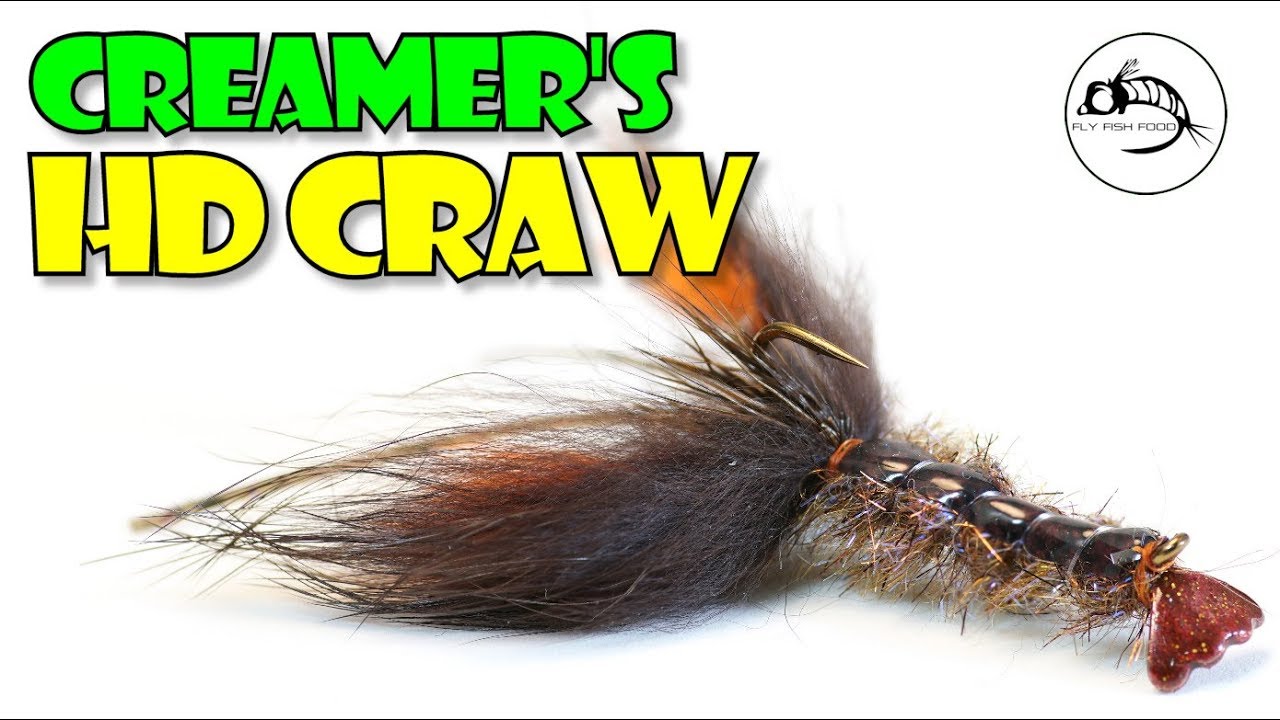 Fly Tying Tutorial: Creamer's HD Craw -- KILLER Smallie pattern