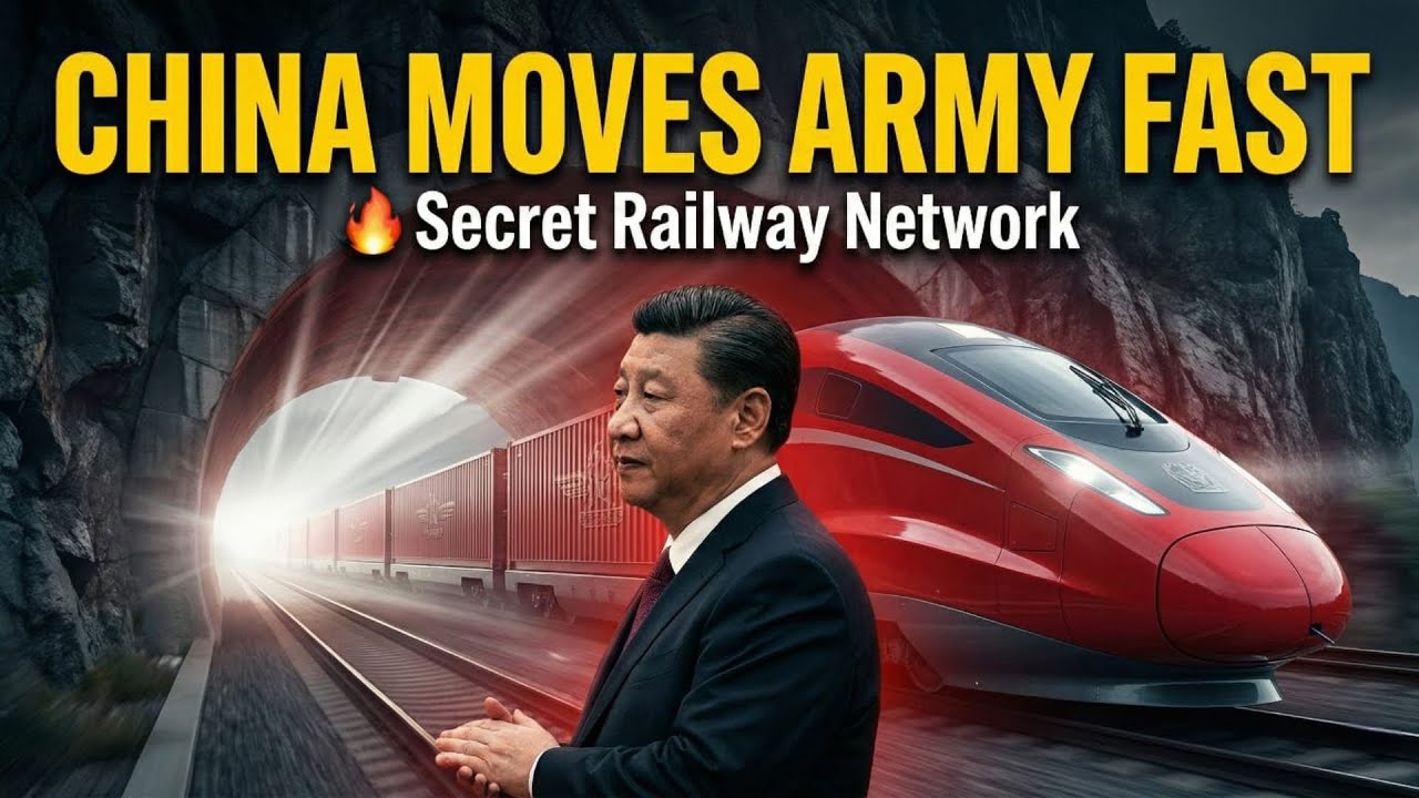 China’s Secret Railway That Can Move an Army in 24 Hours
