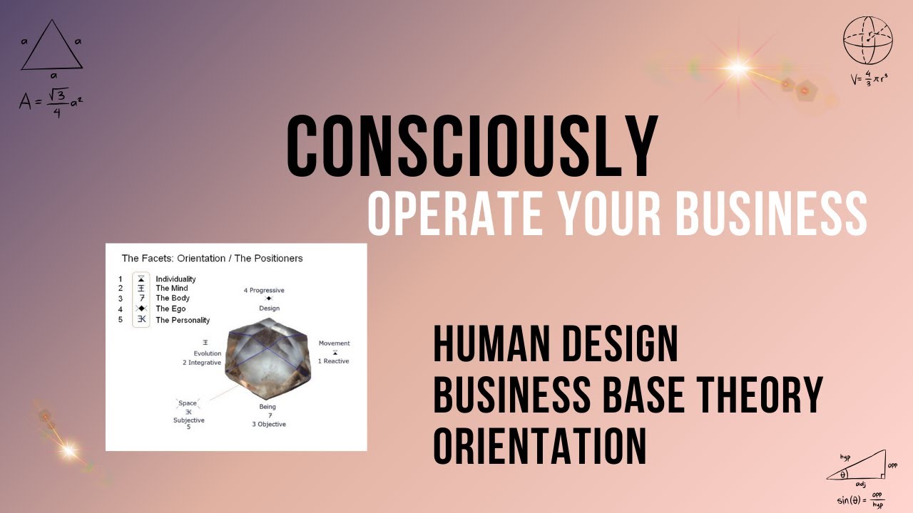 Human Design: Master Base Theory for Business Success