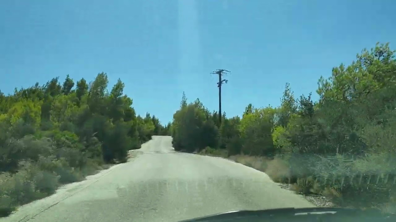 Vanaf Loutraki richting Agios Patapios
