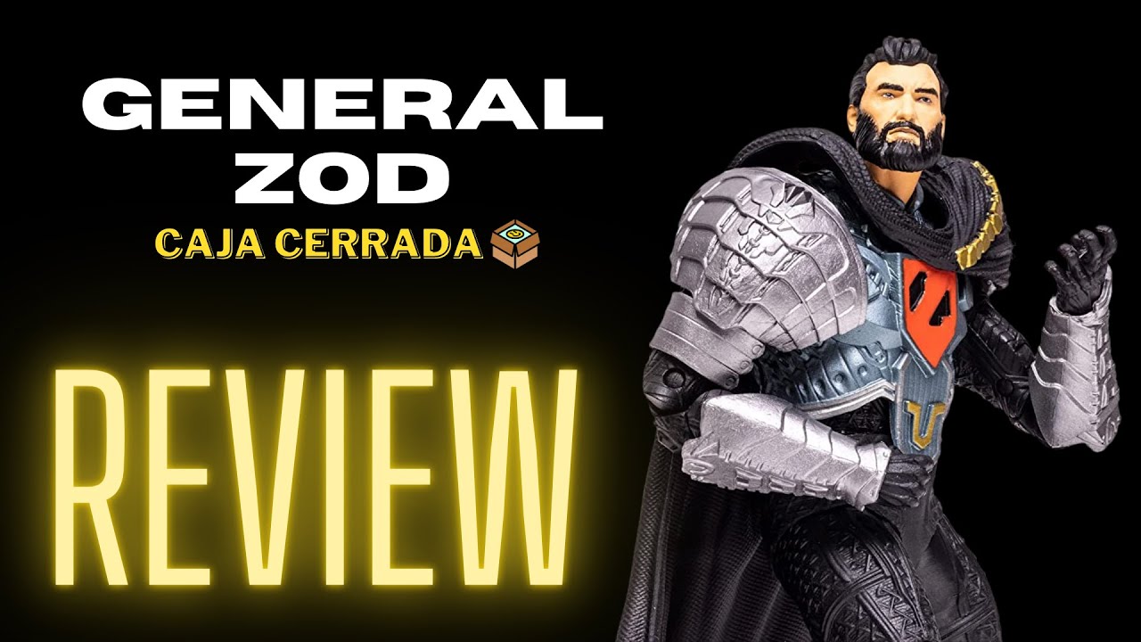REVIEW DC Multiverse General Zod: DC Rebirth
