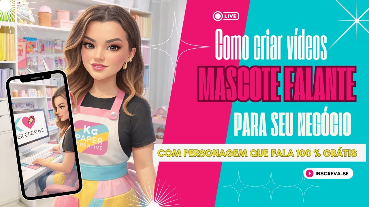 Você Sabia que CRIAR VÍDEOS com MASCOTE FALANTE é Mais Fácil do que Imagina?