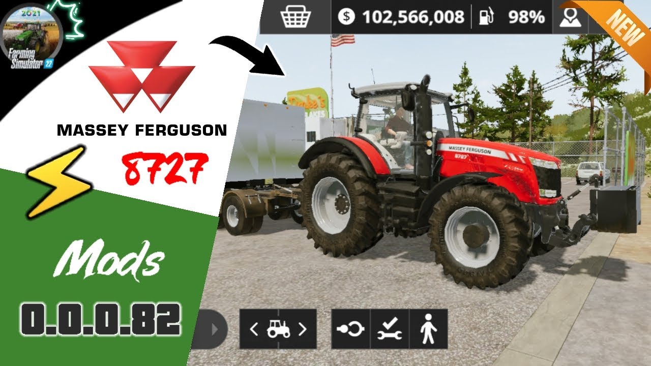 Fs20 | Massey Ferguson 8727 & New Trailer Mods 🔥