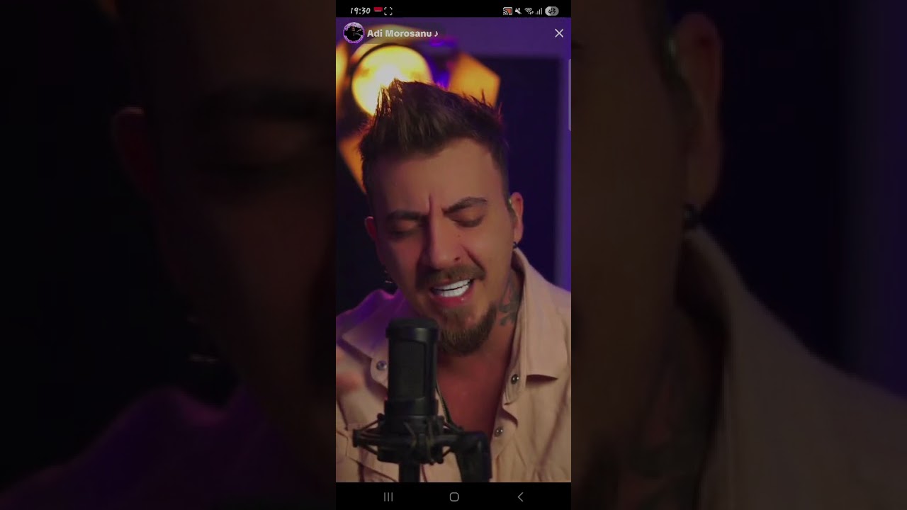 Adi Moroșanu - Pe lângă plopii Fără soț (live TikTok) @AdiMorosanu 