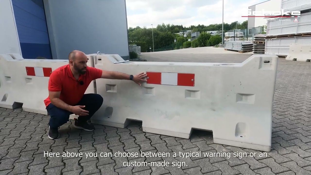 Schake Produktvorstellung - Betonleitwand