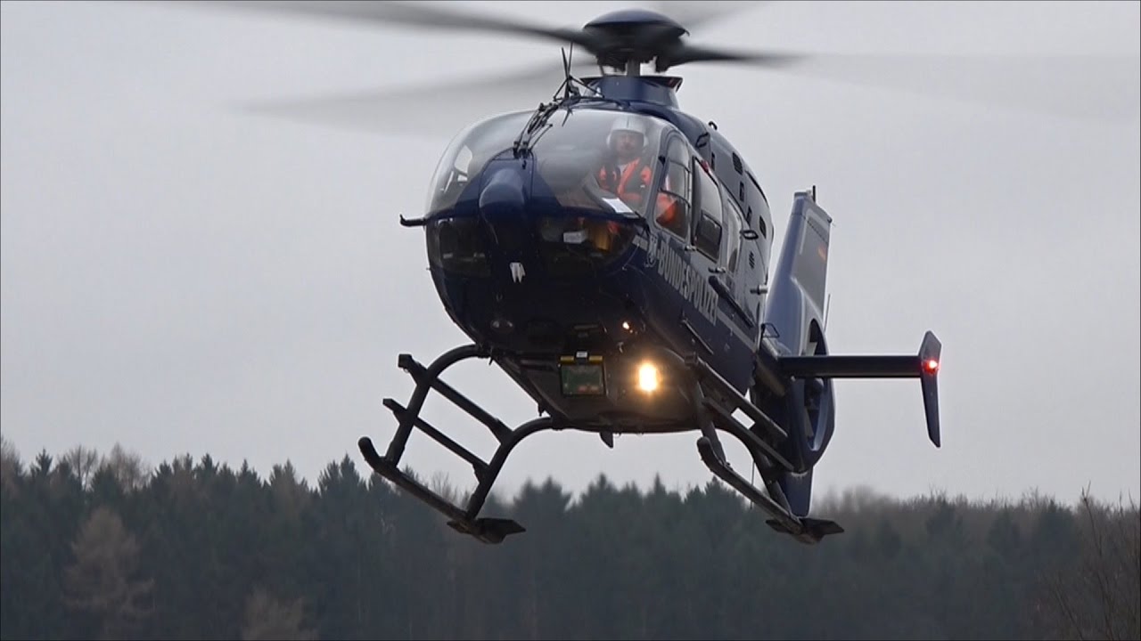 Schwerer Arbeitsunfall in Hohenlimburg - Bundespolizei-Heli als Rettungshubschrauber im Einsatz