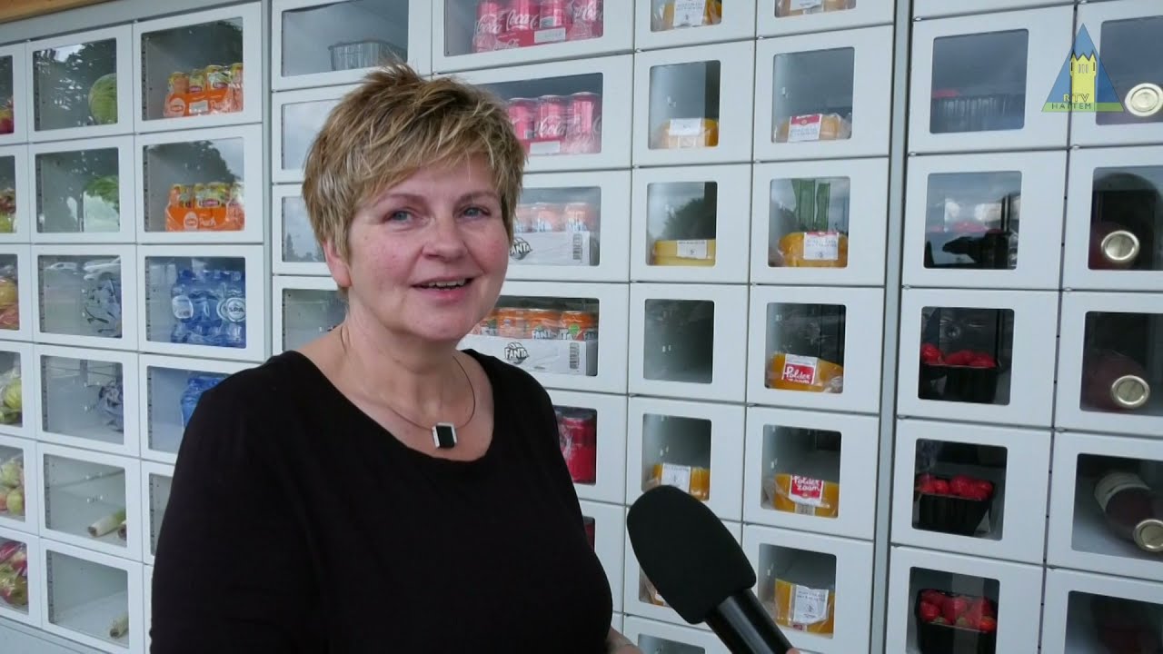 bio automatiek bij kwekerij Souman