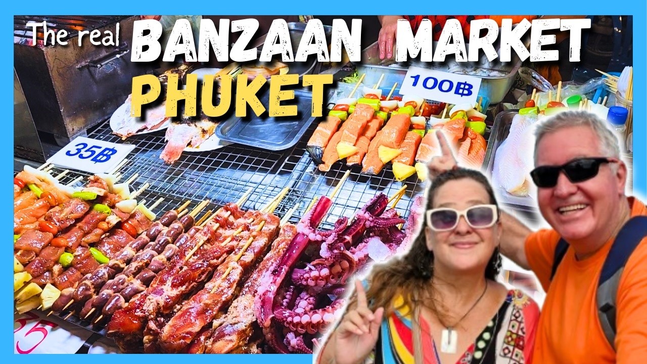 Рынок морепродуктов «Buy and Cook» на Пхукете — Banzaan — отличный ночной рынок уличной еды в Таи...