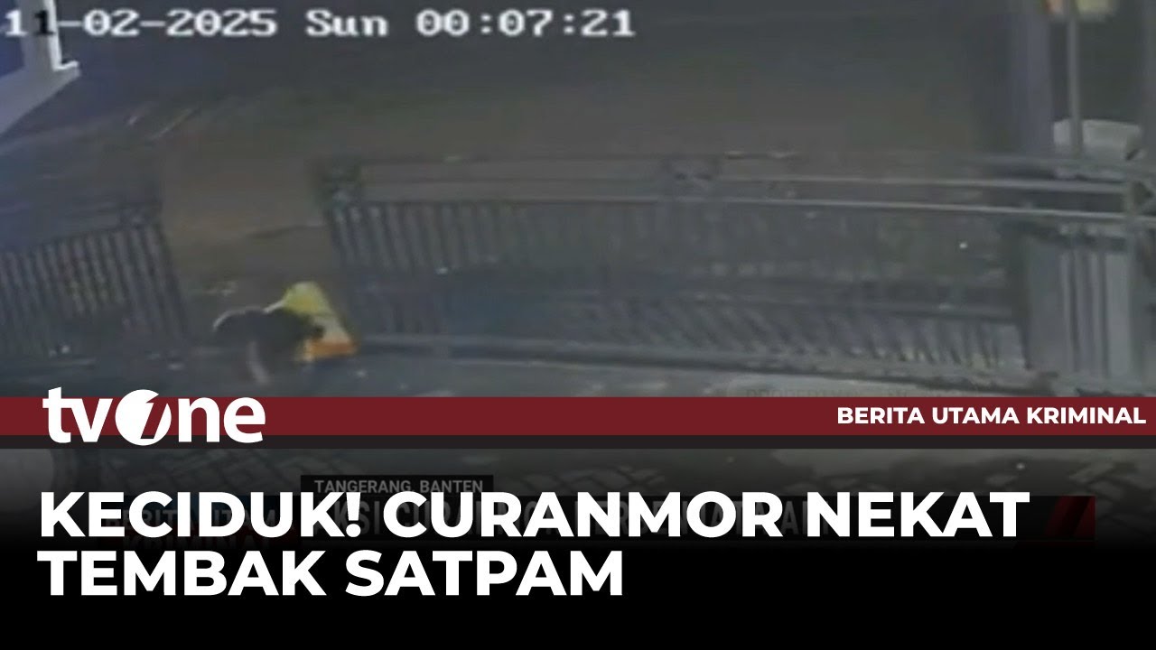 Aksinya Kepergok Pelaku Curanmor Tembak Satpam | tvOne