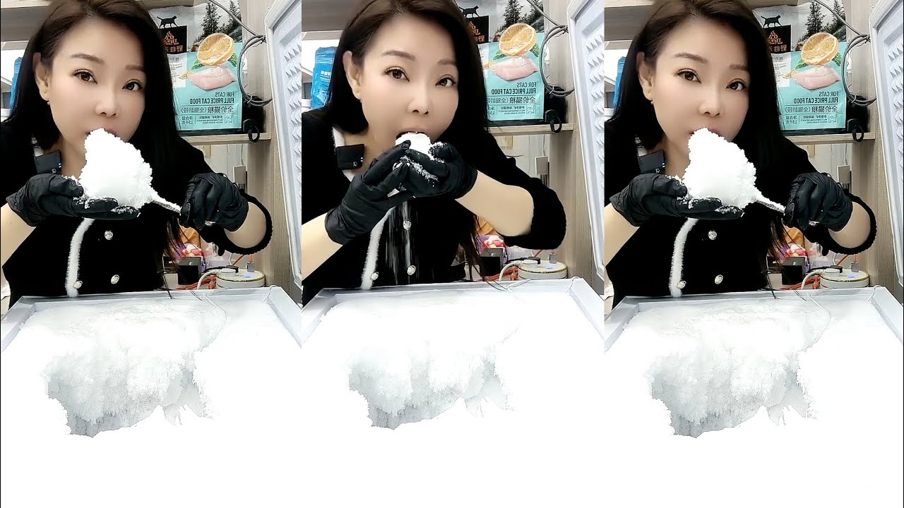 QUEEN / ASMR WHITE ICE EATING / FREEZER FROST