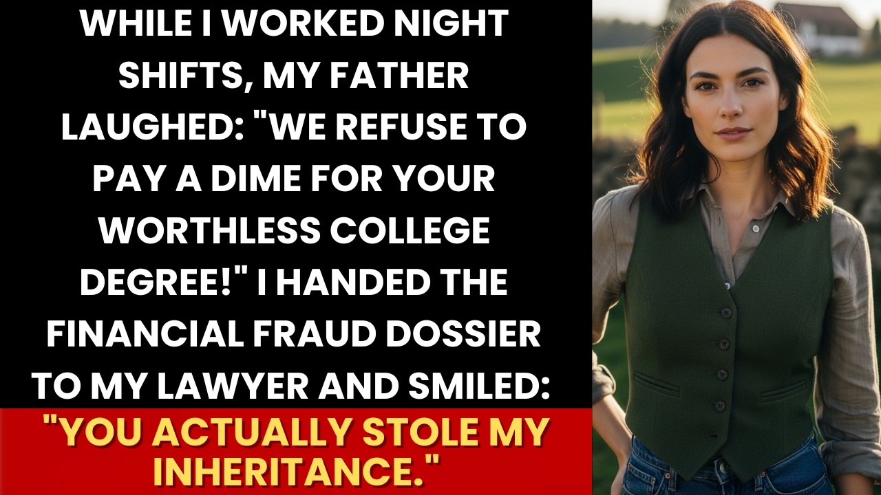 Dad Mocked My Degree “We Won’t Pay A Dime For Worthless Degree”—I Smiled “You Stole My Inheritance”