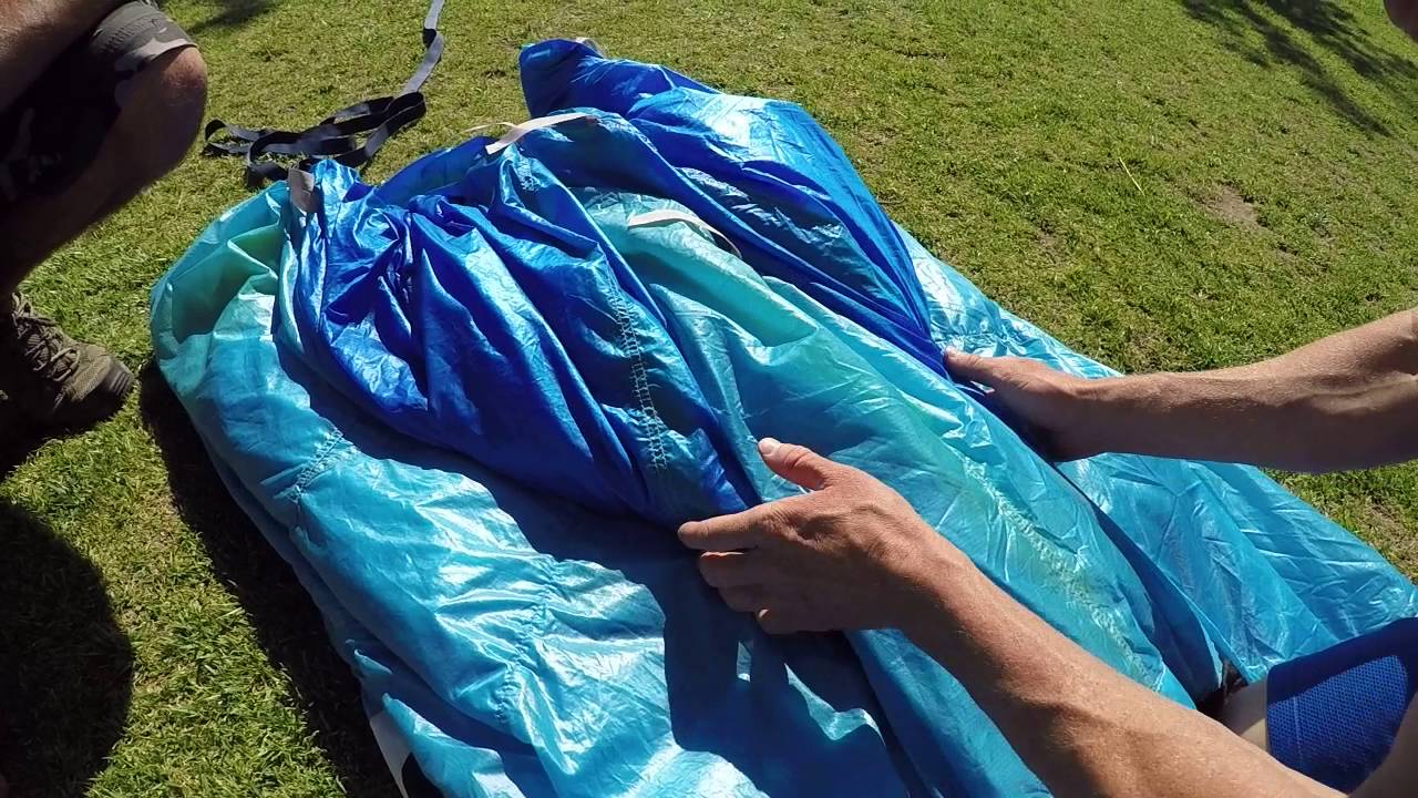 Sean Chuma's Old BASE Jump Packing Video