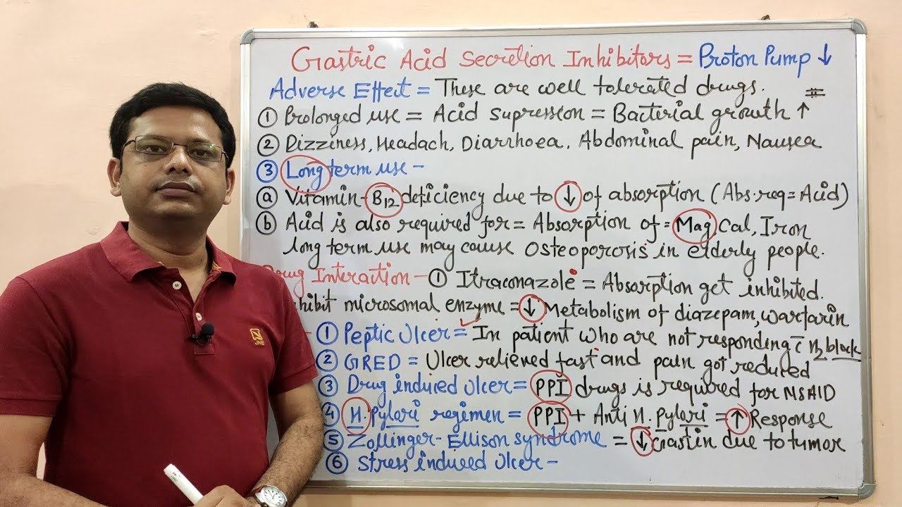 Peptic Ulcer (Part-04) Proton Pump Inhibitors Mechanism of Action | PPI Drugs | Peptic Ulcer