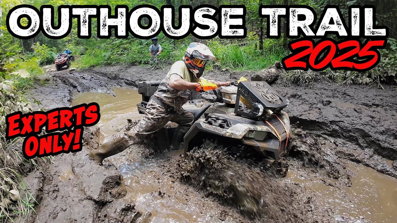 The NOTORIOUS OUTHOUSE Trail - Ontario's BEST ATV Trail!