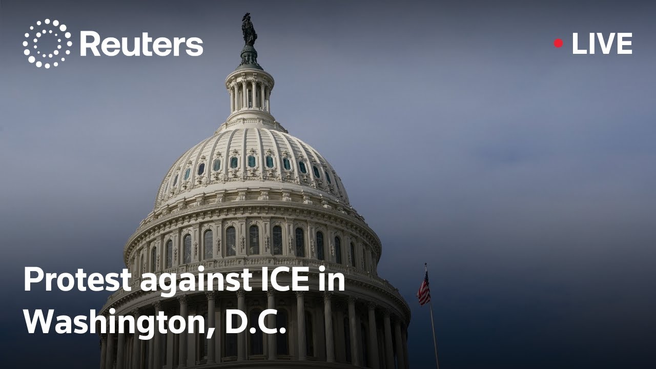LIVE: Protest in Washington, DC, against ICE