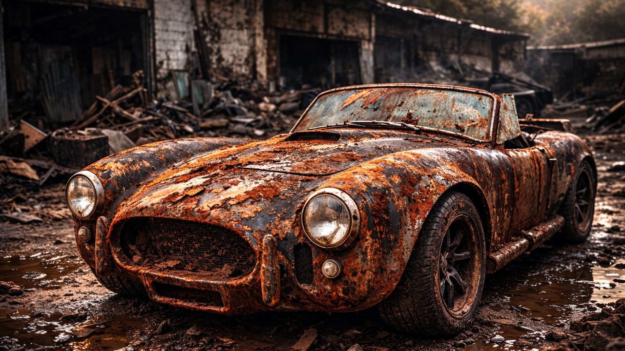 Shelby Cobra Restoration SHOCKING Before and After Results