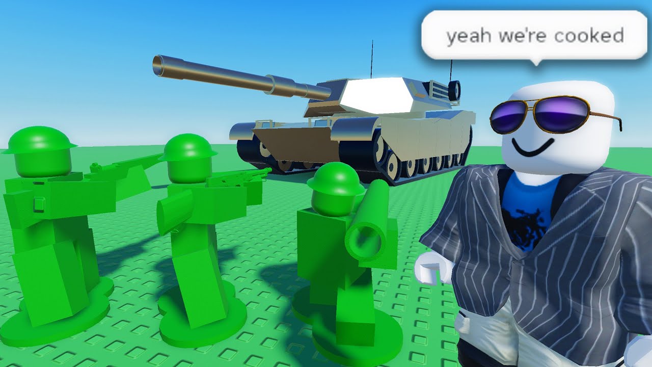 Я объединил сильнейшую игрушечную армию в Roblox...