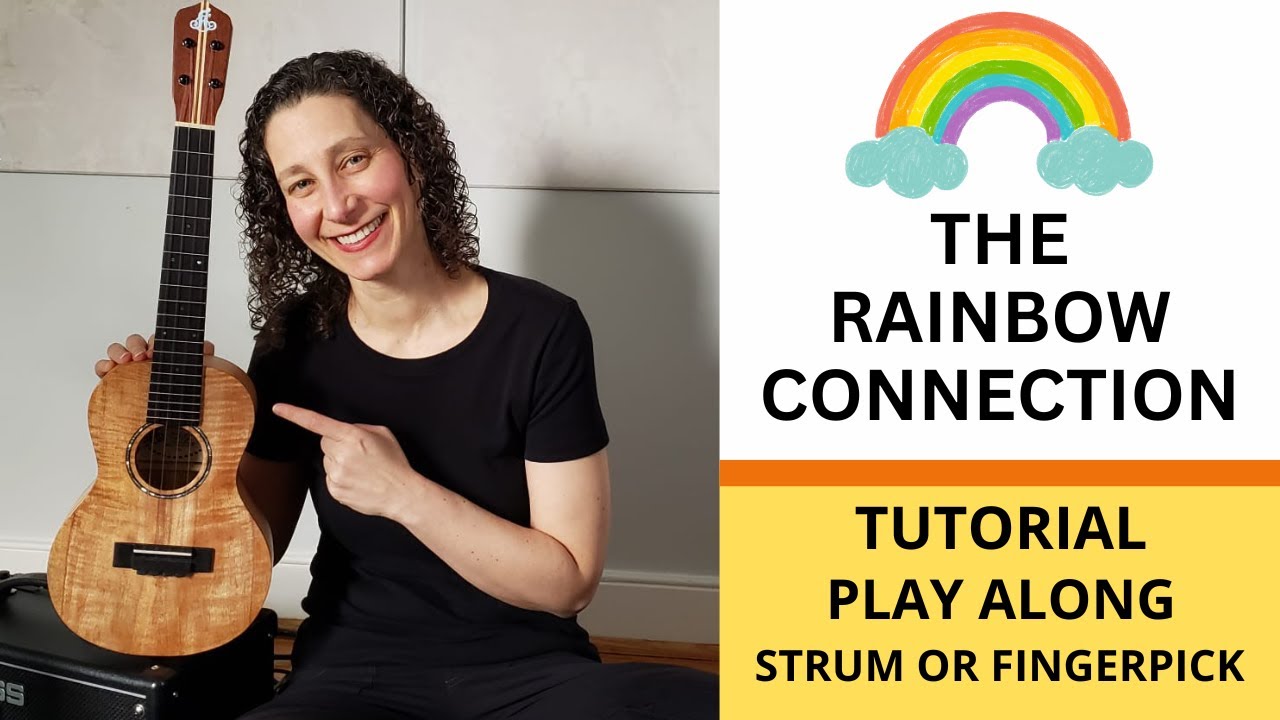 The Rainbow Connection 🎵 EASY Ukulele Strumming Or Fingerpicking & Play Along