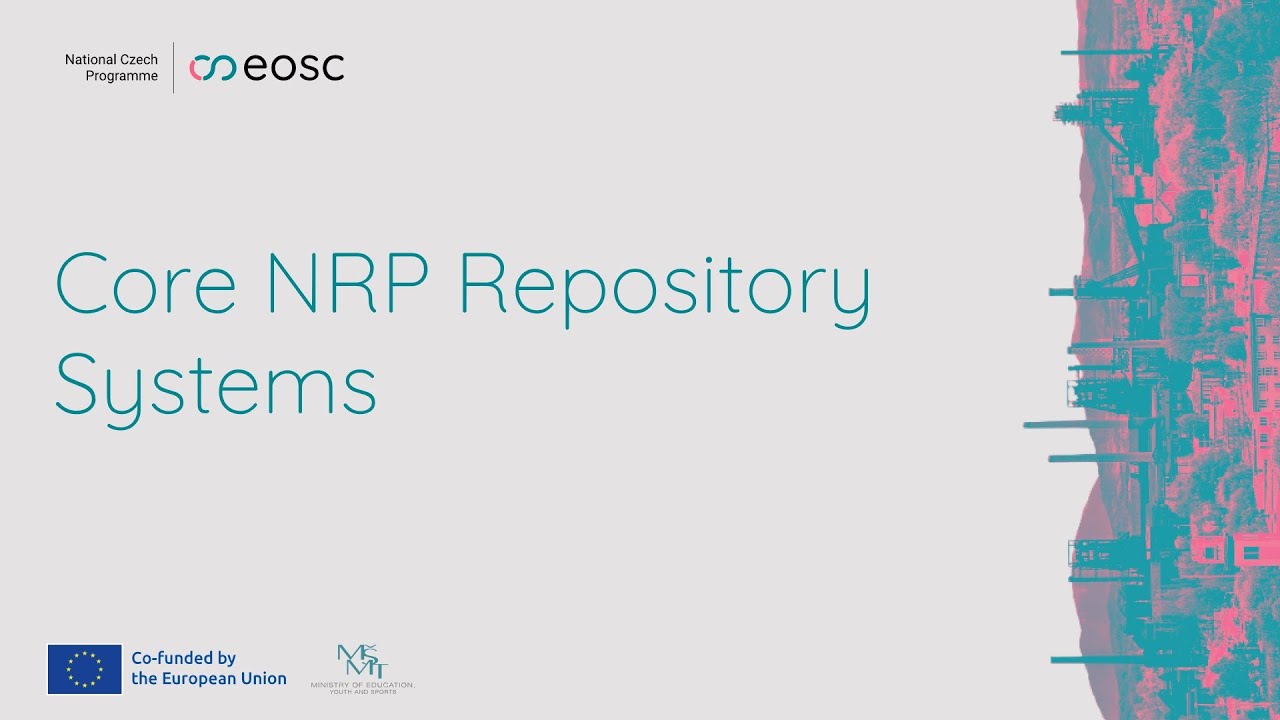 Core NRP Repository Systems (I. Brejchová, M. Janíček, E. Blažková)