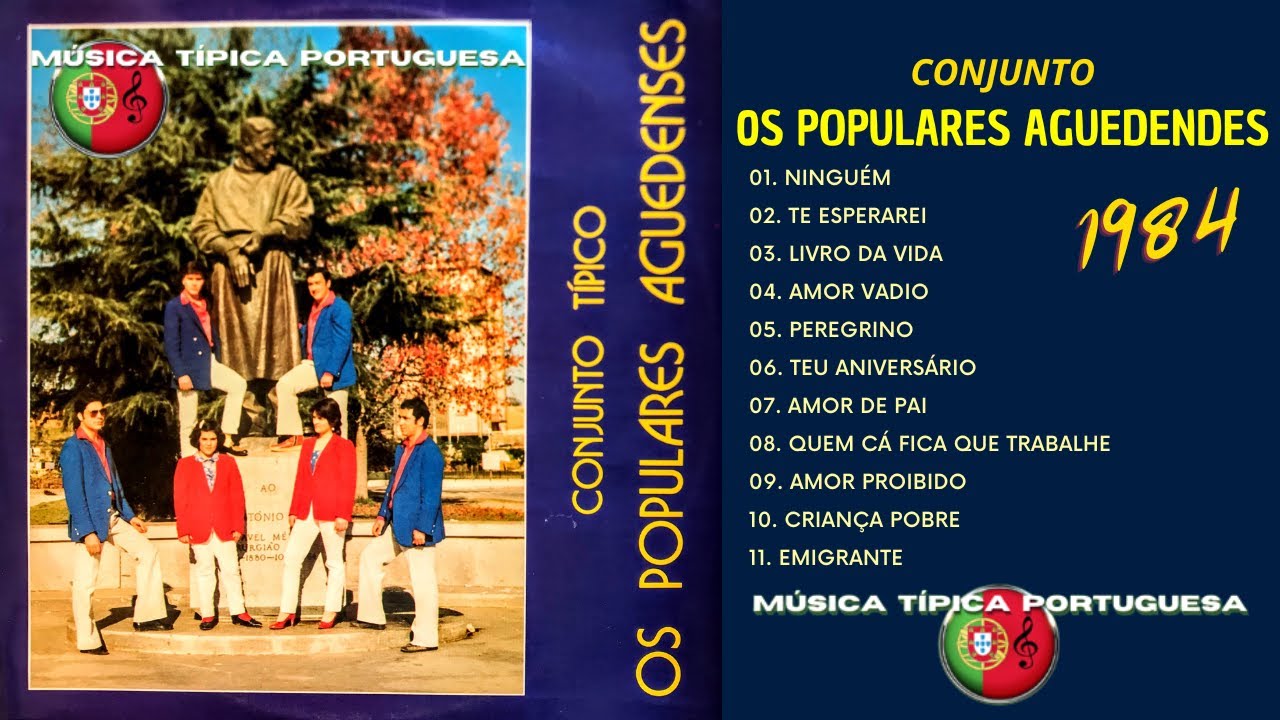 Conjunto OS POPULARES AGUEDENSES - Álbum completo 1984