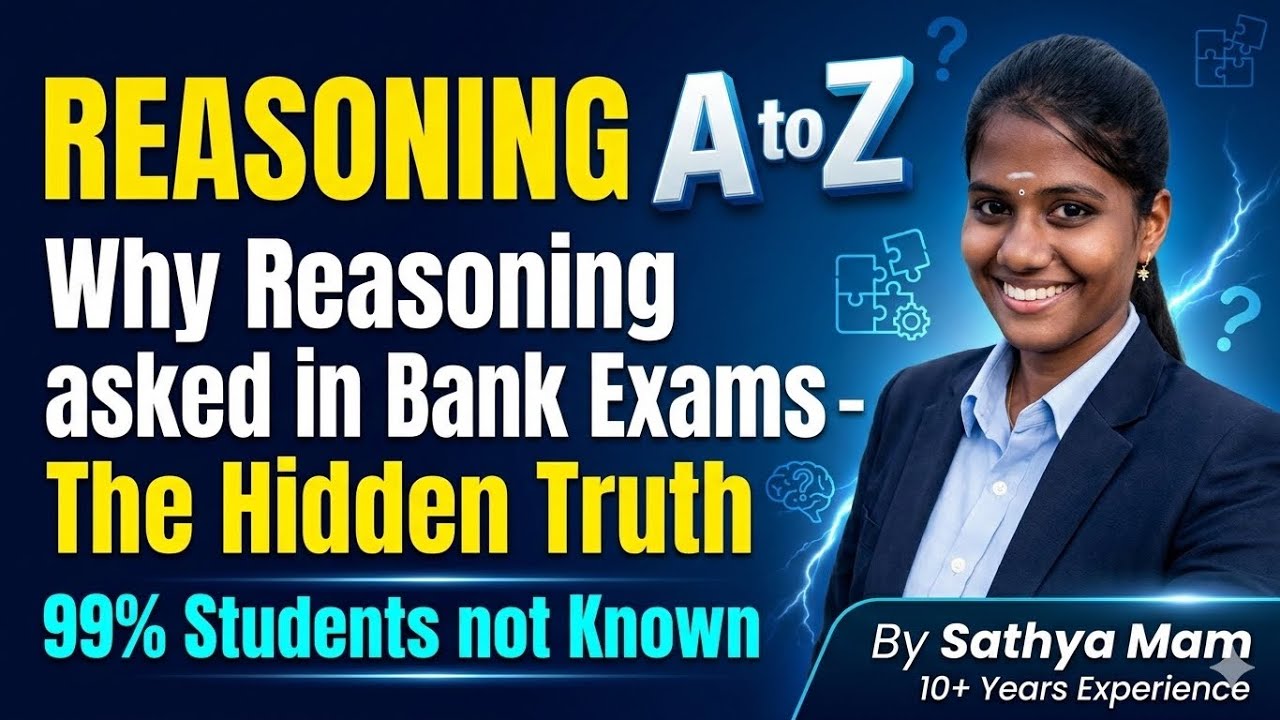 Stop Memorizing Tricks! Understand 🔥WHY Reasoning is Asked in Bank Exams #reasoningability