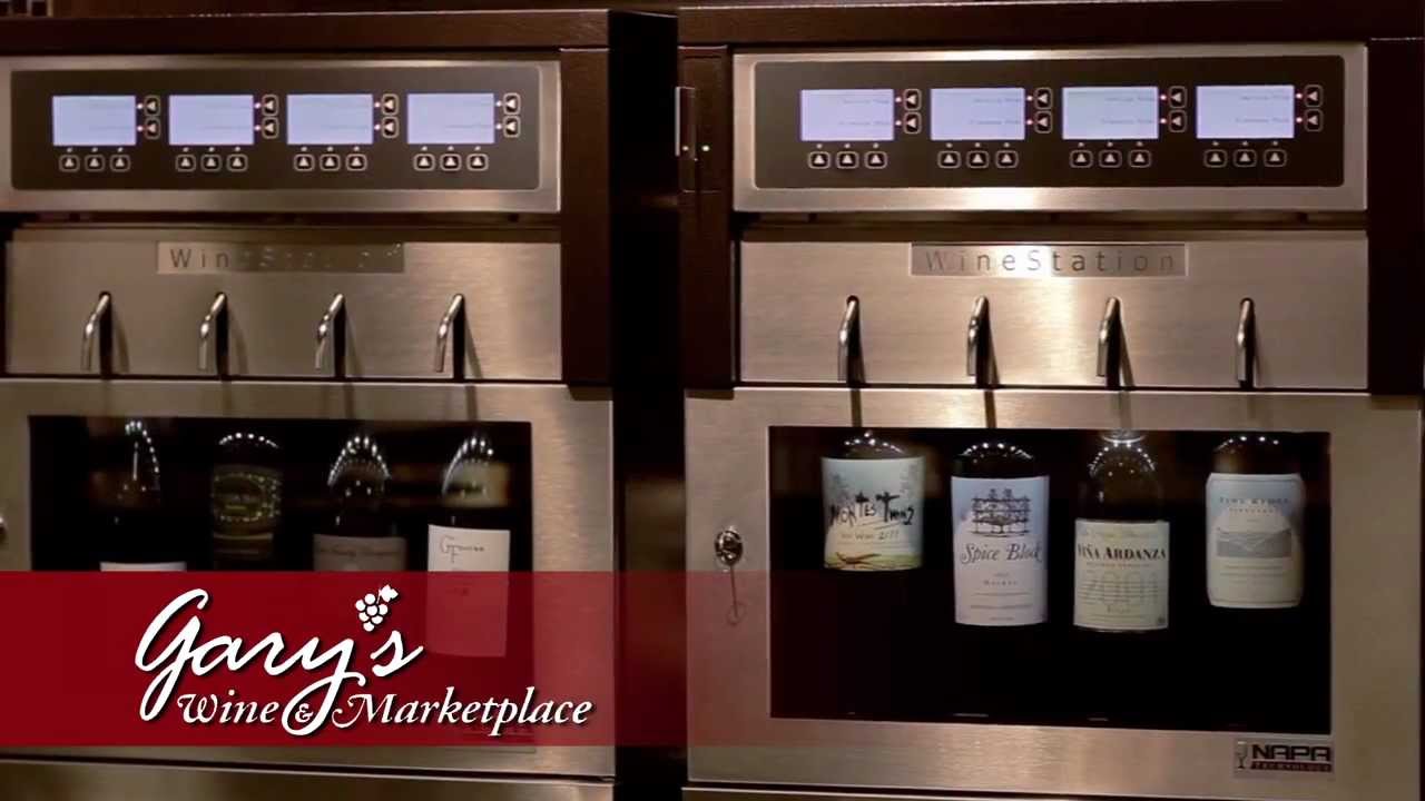 Tasting Station at Gary's Wine