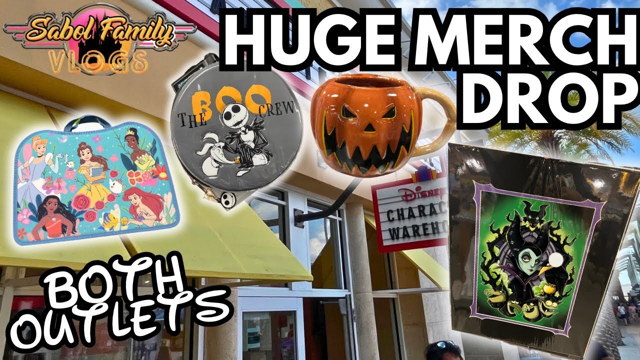 DISNEY CHARACTER WAREHOUSE OUTLET SHOPPING | Vineland & International Drive! Huge New Selection!