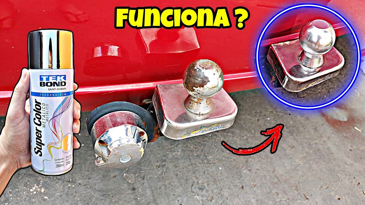 Pintura Spray Cromado Funciona ?