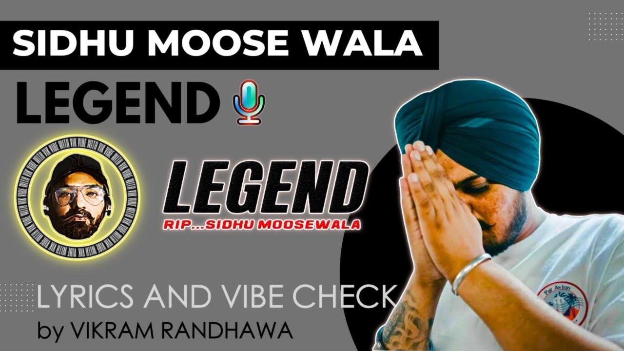 LEGEND - Sidhu Moosewala (#reaction )