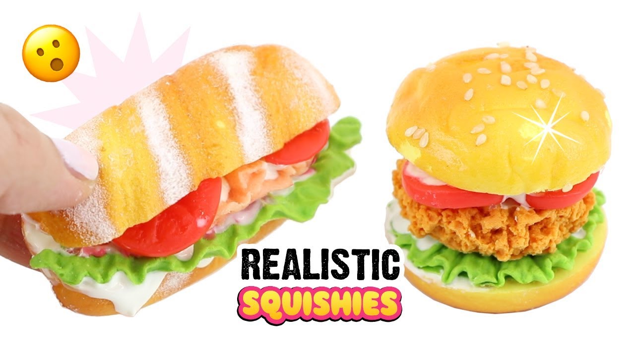 TESTING $5 CRAFT KIT! DIY Miniature Food Squishies?!!