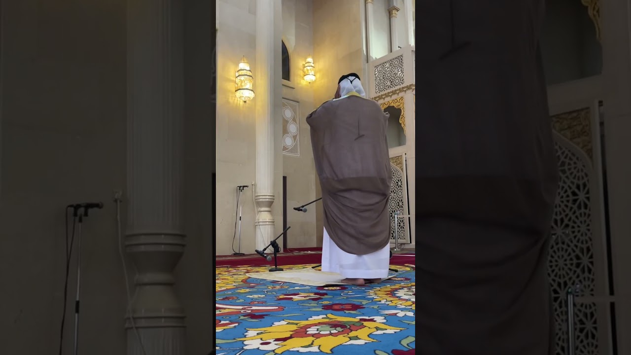 اذان الجمعة الثاني امس من جامع الشيخ زايد الكبير بالفجيرة بصوت ابراهيم بن يعروف