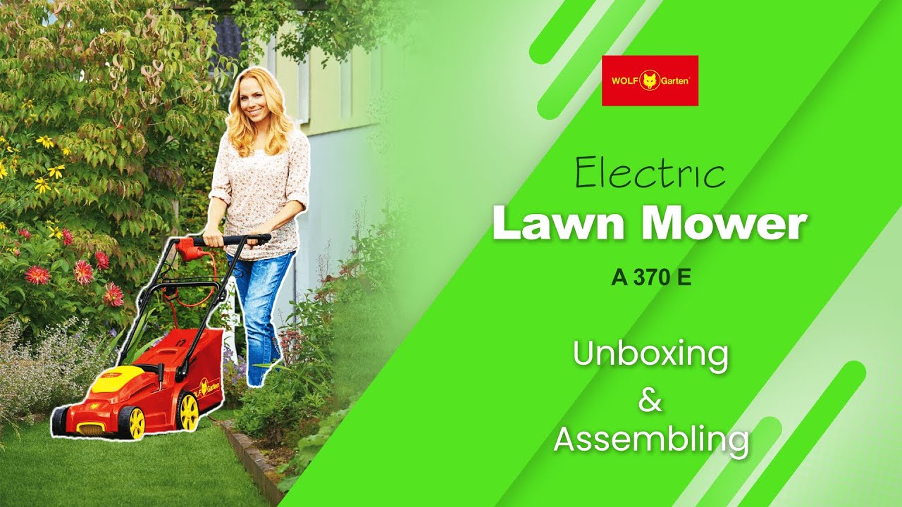 Electric Lawn Mower A 370 E | Best Tool for grass cutting efficiently CALL NOW : 0141 672 7777