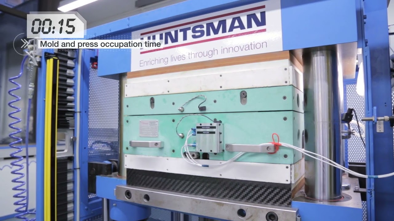 Huntsman Dynamic Fluid Compression Molding (DFCM) Process for Composite Parts