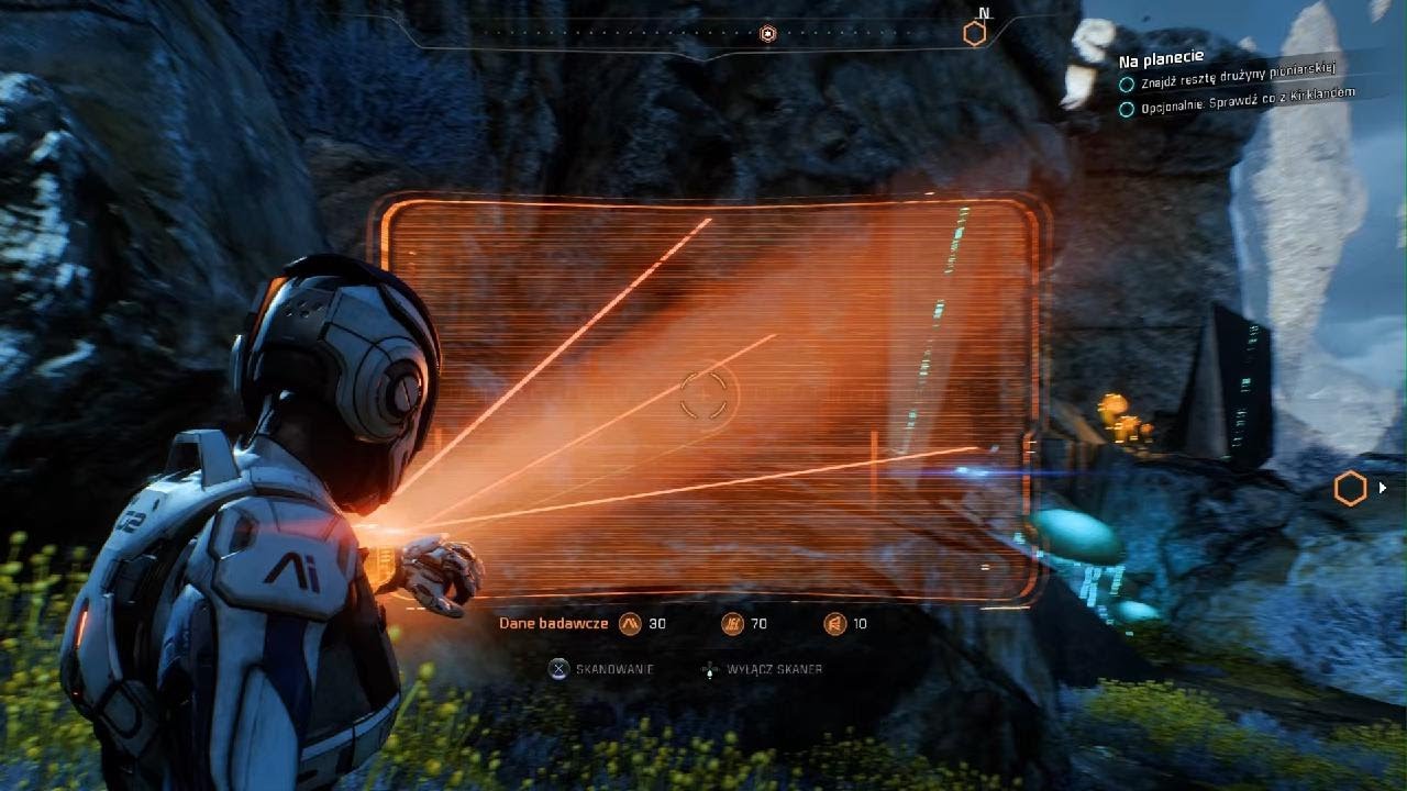Mass Effect: Andromeda - 3 - zwiedzanie planety. Koledzy Liam i Greer